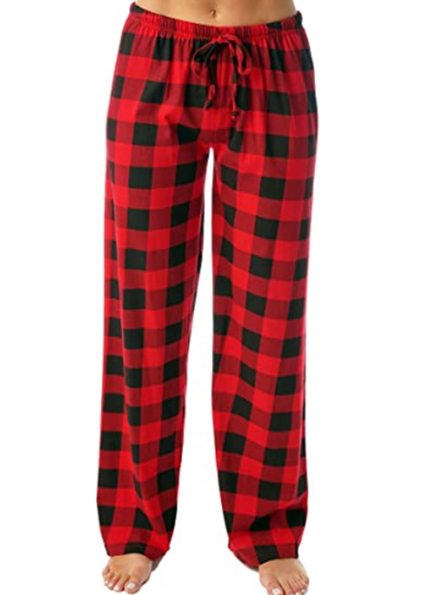 Buffalo Plaid Joggers Womens