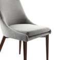 thumbnail image 6 of Chelsea Lane Baxter Linen Dining Chair, Set of 2, Light Gray, 6 of 7