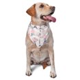 thumbnail image 6 of Dog Bandanas, flower Tower pink Adjustable Dog Scarf Triangle Bib Handkerchief Accessories for Small Medium Large Dogs, Cats, Pets, 6 of 6