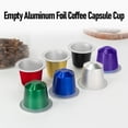 thumbnail image 3 of 100 Cápsulas De Café De Papel De Aluminio, Cápsulas De Café Vacías Recargables De Fácil Sellado, Con Diseño Autoadhesivo, Para La Mayoría De Máquinas De Café Estándar, 3 of 7