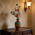 thumbnail image 4 of B Patriotic Artificial Wildflower Branchlet With Red White Blue Marguerite Foliage And Berry Accents For 4Th Of July Home Decor Table Centerpiece 18.89 X 5.90 X 1.18 In 0.09 Lb, 4 of 6