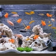 thumbnail image 4 of 30 Pieces Fake Goldfish Plastic Floating Artificial Aquarium Fish Realistic Moving Orange Goldfish Ornament Decorations for Aquarium Tank, 4 of 7