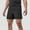 Black, variant on Blmnix Men Shorts Pleated Golf Shorts Gym Shorts Shorts Beige Low Elastic Men's Athletic Shorts,XXL