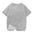 thumbnail image 4 of GERsome Boys Girls Graphic T Shirt Unisex Baby Novelty Graphic Summer Beach Casual T Shirt Teens Kids Crewneck Short Sleeve Tops Tees 3-14 Years, 4 of 4