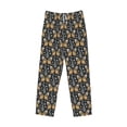 thumbnail image 4 of Easygdp Flower Butterfly Men's Pajama Pant, Sleep Elastic Waistband Lounge Pants - X-Large, 4 of 9