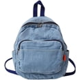 thumbnail image 1 of Small Backpack Purse for Teen Girls Grunge Accessories Purse Backpack for Women Mini Backpack Purse (Light blue), 1 of 7