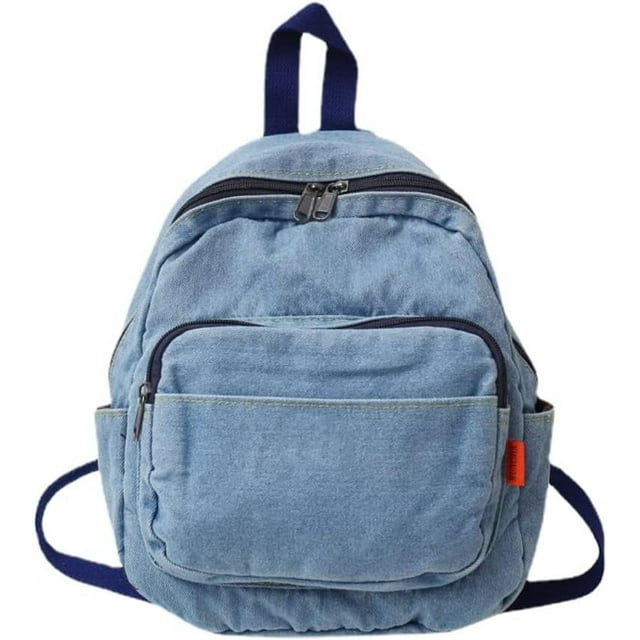 Small Backpack Purse for Teen Girls Grunge Accessories Purse Backpack for Women Mini Backpack Purse (Light blue)