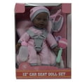 thumbnail image 5 of The New York Doll Collection African American Doll Travel Playset with 12 inch Soft Body Doll, 5 of 7