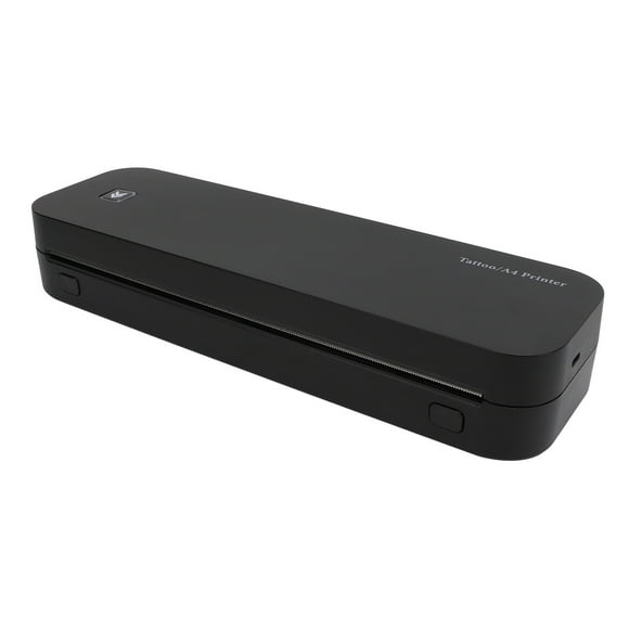 Portable Thermal Printer with Lightweight Design, Fast Printing for Business Travel, Study, and Office, ABS Material, White Color