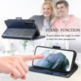 thumbnail image 4 of Case for Samsung Galaxy S21 FE 5G Cover Leather Wallet Folio Case Book Design Flip Magnetic Closure - Blue, 4 of 5