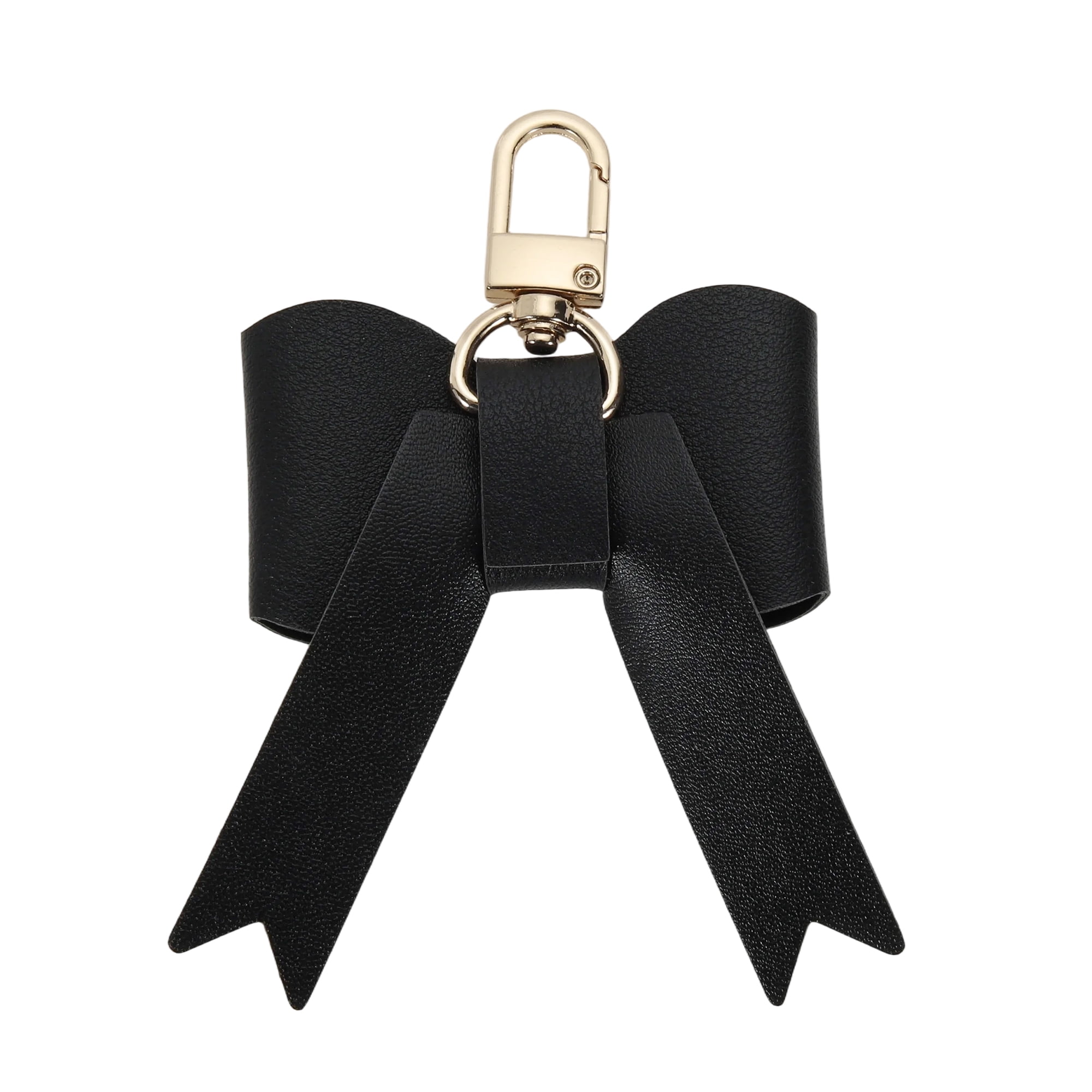 Unique Bargains Colorful Bow Handbag Charms for Gifts And Accessories Black