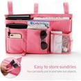 thumbnail image 5 of Wattne 8-Pocket Beside Caddy Hanging Organizer, Pink, 5 of 8