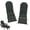 dark grey, variant on HONEY HOME Outdoor Adirondack Chair Cushions, 44x19x4 inch Waterproof Rocking Chair Cushion and 17x19 Ottoman Cushion for Patio, Garden