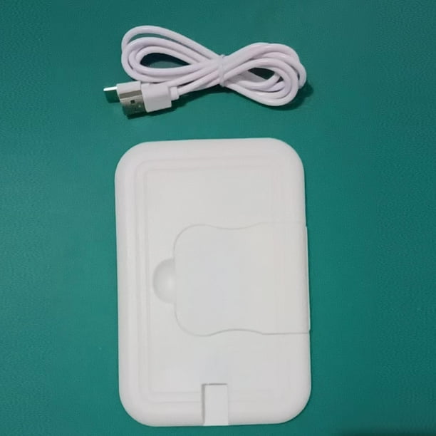 Calentador de toallitas húmedas Hugo USB Portátil Caliente Caja de Calentamiento de Pañuelos Hú Blanco
