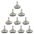 thumbnail image 3 of IBASETOY  Adjustable Table Legs with PP and Stainless Steel for Furniture 10Pcs, 3 of 8