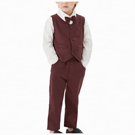 Futezty Toddler Boys Girls Clothes Fall Winter Outfit Sets Baby Boy Girl 6M 12M 18M 2T 3T 3PCS