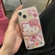 thumbnail image 4 of Sanrio-funda de teléfono 3D con arena movediza para Iphone, prueba de golpes para modelos carcasa a 15, 11, 12, 13, 14 Pro Max, Mini, X, Xs, Xr, 7, 8 Plus, SE 2020, 4 of 4
