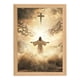 thumbnail image 2 of Lámpara de Jesús, lámpara de mesa decorativa con inspiradora pintura cristiana, marco de Cristo con luz LED Estilo A, 2 of 9