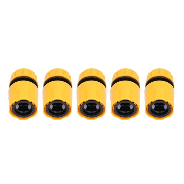 Conector de manguera, 5 piezas, adaptador de manguera, accesorio de tubería, conector de manguera de jardín, ingeniería de precisión