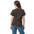 thumbnail image 3 of Funny Bigfoot USA Flag T-Shirt, Patriotic 4th of July Apparel (Dark Chocolate, S), 3 of 3