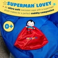 thumbnail image 2 of Kids Preferred DC Heroes Superman Doudou Couverture de Sécurité, 2 of 5