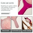 thumbnail image 2 of Paddle Brush for Detangling, Straightening Hair and Blowdrying, Rose Gold Hairbrush, 2 of 5