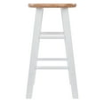thumbnail image 6 of Winsome Element 2-Piece Counter Stools, Natural & White Finish, 6 of 7
