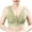 Womens Bras Green, variant on Womens Lace Everyday Bras, Daisy Bras for Older Women Comfy Convenient Front Closure No Underwire Comfort Senior Wireless Snap Closing Bra M-4XL