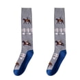 thumbnail image 3 of MEICHEN Fashionable Casual Mid Calf Socks for Women Cute Printed Knee High Stockings Women's Sports Crew Socks, 3 of 4