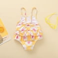 thumbnail image 3 of FRSASU Clearance Toddler Baby Kids Girls Floral Print One-Piece Swimsuit Bathing Beach Swimwear, 3 of 8
