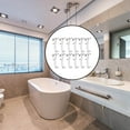 thumbnail image 4 of Bgsha 12 Pack Blind Clips 2.5 inch Blinds Parts Replacements Clear for Vertical, 4 of 8