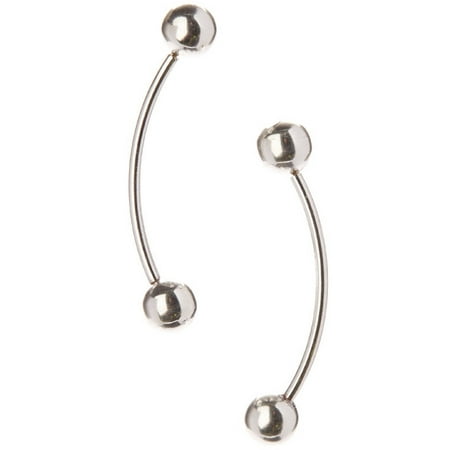 Pori Jewelers Sterling Silver Ball Bar Drop Earrings Pori Jewelers Sterling Silver Ball Bar Drop Earrings