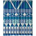 thumbnail image 1 of ABPHQTO Cortina de Ducha Tribal Azteca Cortina de Ducha Impermeable 150x180 cm, 1 of 2