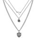 thumbnail image 1 of Collar colgante shaofei para mujer con escudo familiar piedra verde y luna, 1 of 5