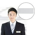 thumbnail image 4 of GENEMA Sublimation Badges Pin DIY Blank ID Name Badge Heat Transfer Name Tag with Pin Backing for Personalized Badges Making, 4 of 14