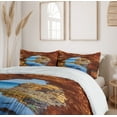 thumbnail image 6 of Ambesonne Scenery Duvet Cover Sets, Australian Sea and Sky, 2-King, Cream Blue, 6 of 7
