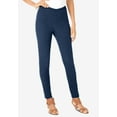 thumbnail image 4 of Roaman's Women's Plus Size Petite Plus Size Comfort Stretch Slim Leg Jean, 4 of 6
