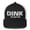 Black/ White, variant on Dink Size Matters Pickleball Hat - Trucker Cap (Caramel)