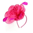 thumbnail image 1 of Fascinator Hat Flower Fascinator Headband Tea Party Hat Prom Banquet Headpiece, 1 of 8