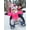 Black, variant on 1 Pairs Toddler Kids Baby Boys Girls Ski Gloves Waterproof Warm Snow Mittens