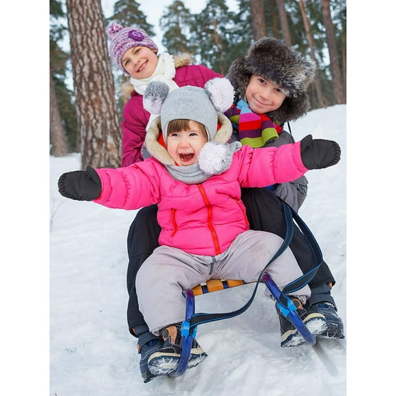 1 Pairs Toddler Kids Baby Boys Girls Ski Gloves Waterproof Warm Snow Mittens