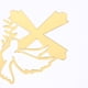 thumbnail image 3 of FESTFENDS 8Ud De Cruz Para Pasteles Y Postres Con Material Acrílico Dorado, 3 of 6