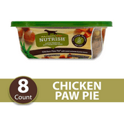 Rachael Ray Nutrish Chicken Paw Pie Wet Dog Food 8 oz Tub Case of 8 Tubs