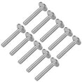 thumbnail image 1 of Tornillos de carro, Tornillo de cuello cuadrado, Cabeza redonda, Cuello cuadrado, Acero inoxidable M6x40mm 10 pcs, 1 of 3