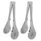 thumbnail image 1 of 2pcs Serving Tongs Buffet Tongs Stainless Steel Food Tong Small Serving Tongs Mini Appetizer Tongs Food Buffet Tongs Bbq Serving Utensils Serving Uten, 1 of 4