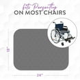 thumbnail image 2 of Inspire Underpads,  Comfort Fit Chair Pads, 3 Pack,  18" x 24", Super Absorbency, 2 of 8