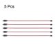 thumbnail image 2 of Cable de extensión de servo de 3 pines de 5 piezas de 24 pulgadas 60 cm para RC Futaba anti-reversa, 2 of 4