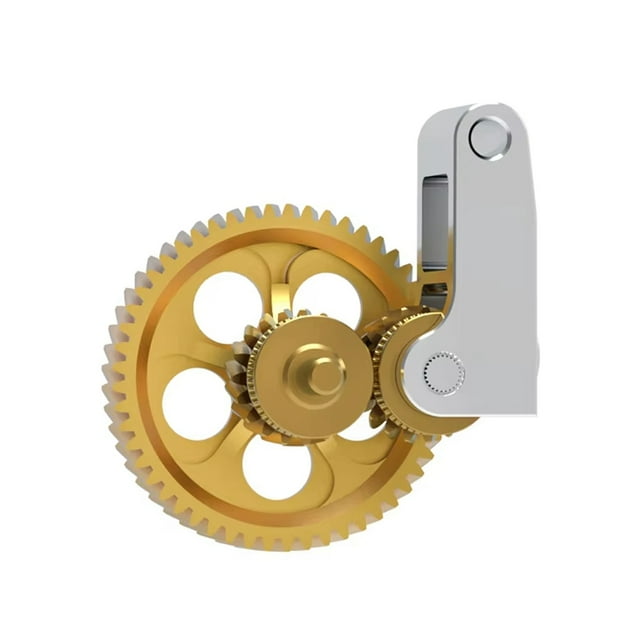 Panda Claw Gear RNC Engranaje de Acero Endurecido con Revestimiento Nanométrico Ligero de Alta Resistencia para Impresora 3D X1 P1