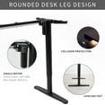thumbnail image 3 of VIVO Black Electric Single Motor Stand Up Height Adjustable Desk Frame, 3 of 8