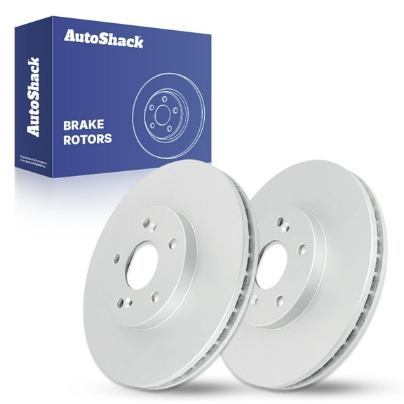 AutoShack Front Brake Rotors for Honda & Acura, Accord 2003-2012 Pilot 2003-2008 TL 1999-2008 Odyssey 1999-2004, FWD AWD L4 2.4L V6 3.0L 3.2L 3.5L - Coated - ArmorStop - 11.81" (300 mm), 5-Lug